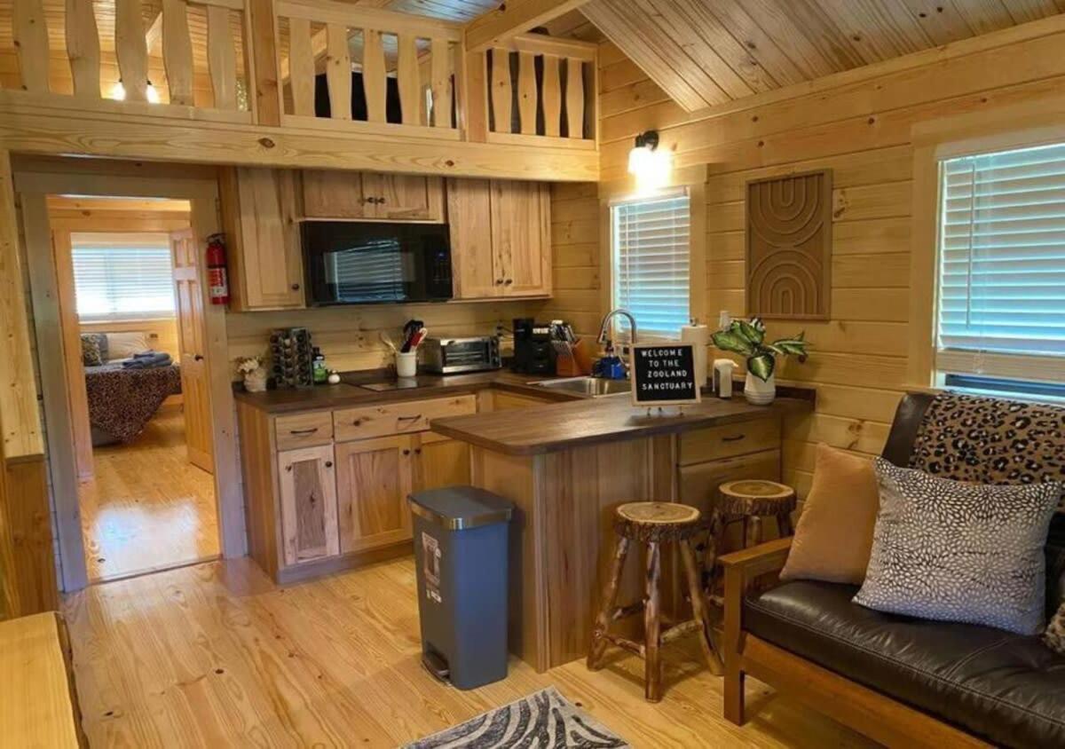 Serene 1Br Cabin Near Nc Z00 With Loft & Waterview Asheboro Exterior foto
