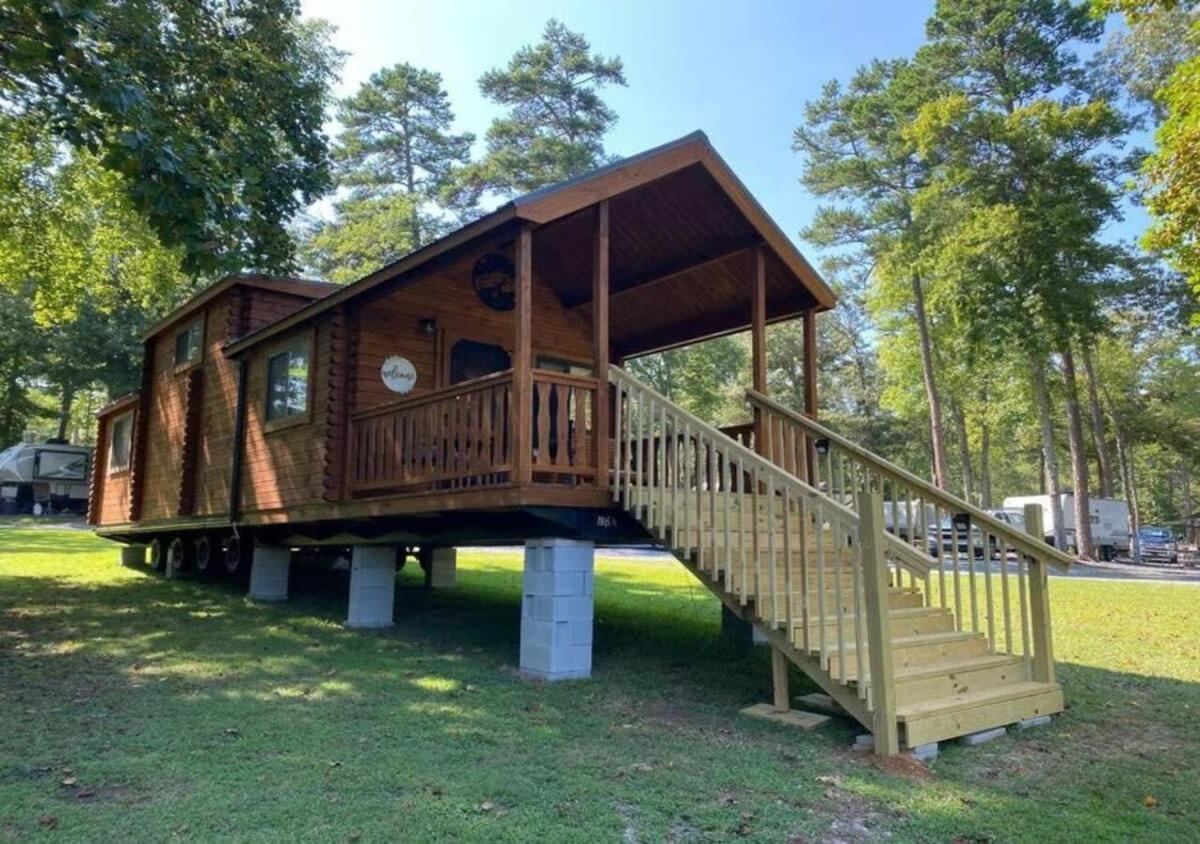 Serene 1Br Cabin Near Nc Z00 With Loft & Waterview Asheboro Exterior foto