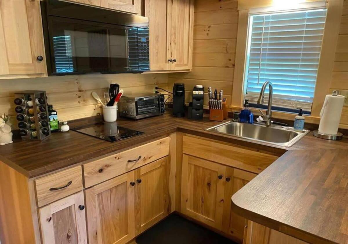 Serene 1Br Cabin Near Nc Z00 With Loft & Waterview Asheboro Exterior foto